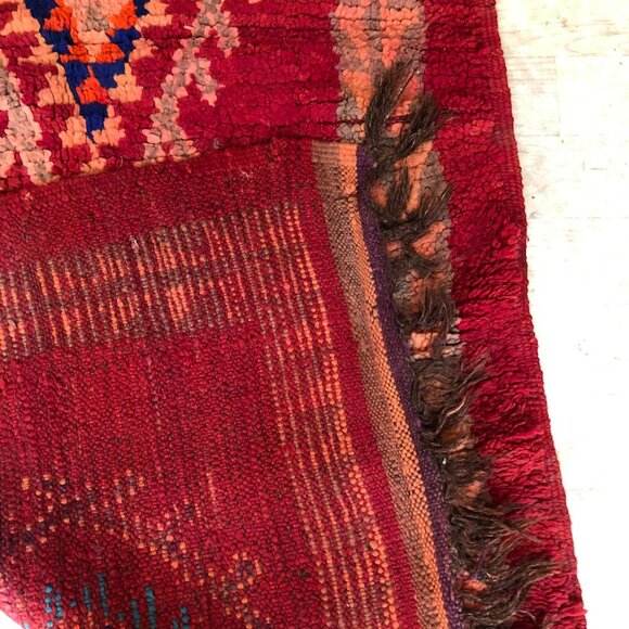 Vintage Berber Runner from the 1990s - Handwoven carpet - Rug - 11.11x3.3ft - Picture 3 of 6